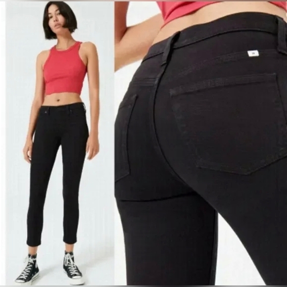 Aritzia Sunday Best Black Skinny Switch Jeans High-Waisted - Picture 1 of 9